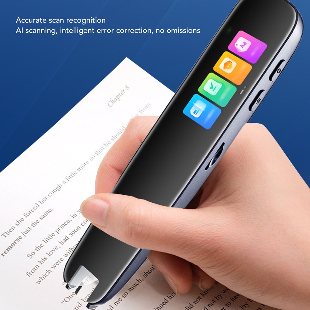Scan Reader Pen Language Translator Kids Digital Translation Scanner Learning