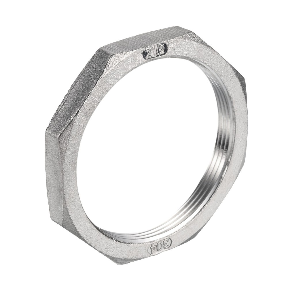 Cast Pipe Fitting Hex Locknut Nut G 2 1/2" Female Thread (DN65)