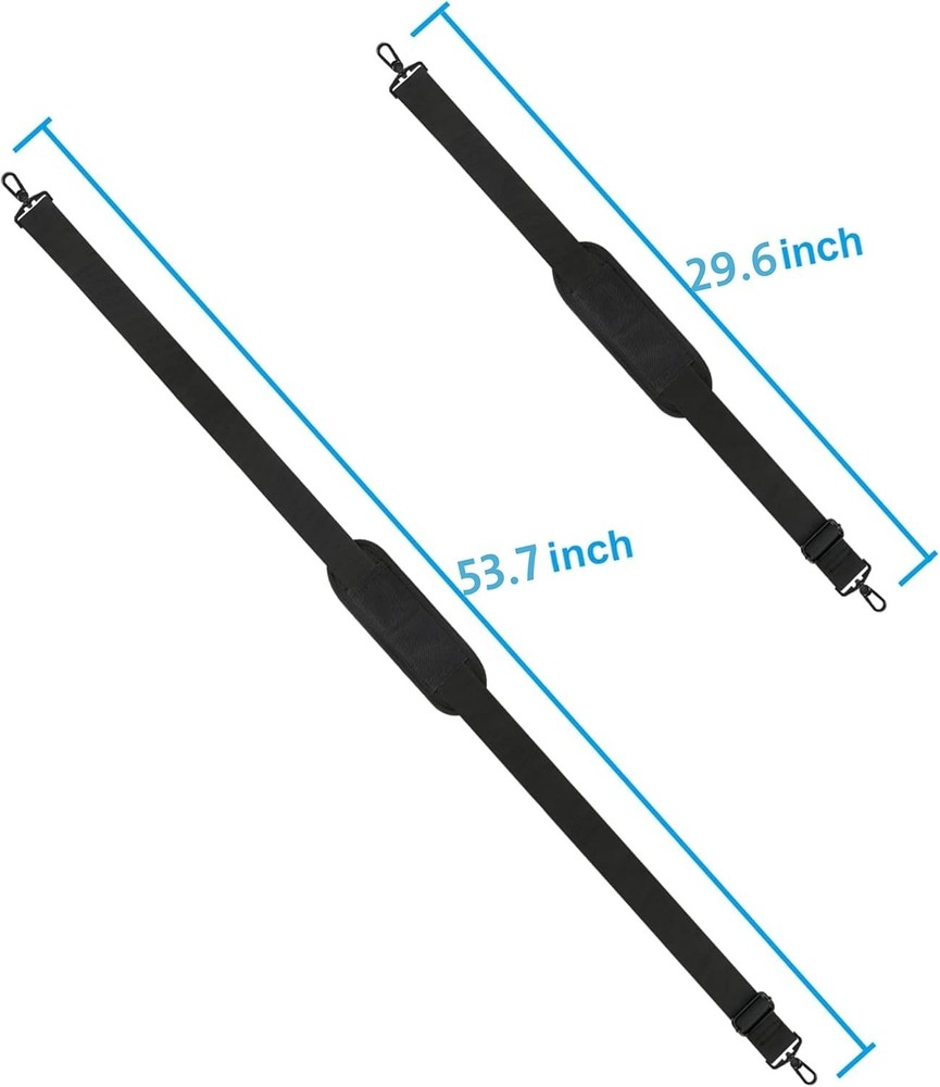 Shoulder Strap, 52" Universal Replacement Laptop Shoulder Strap Luggage Duffel B