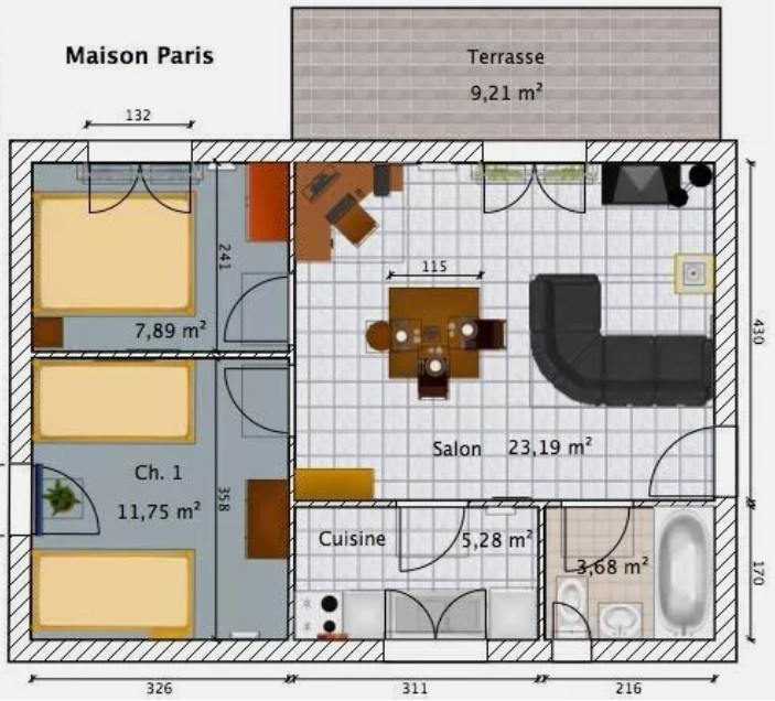 Sweet Home 3D - Graphic Interior Design CAD Architect Software - WINDOWS CD-ROM