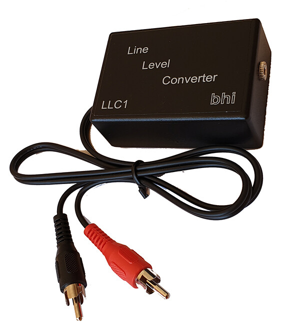 BHI LLC1 - Stereo Line Level Converter