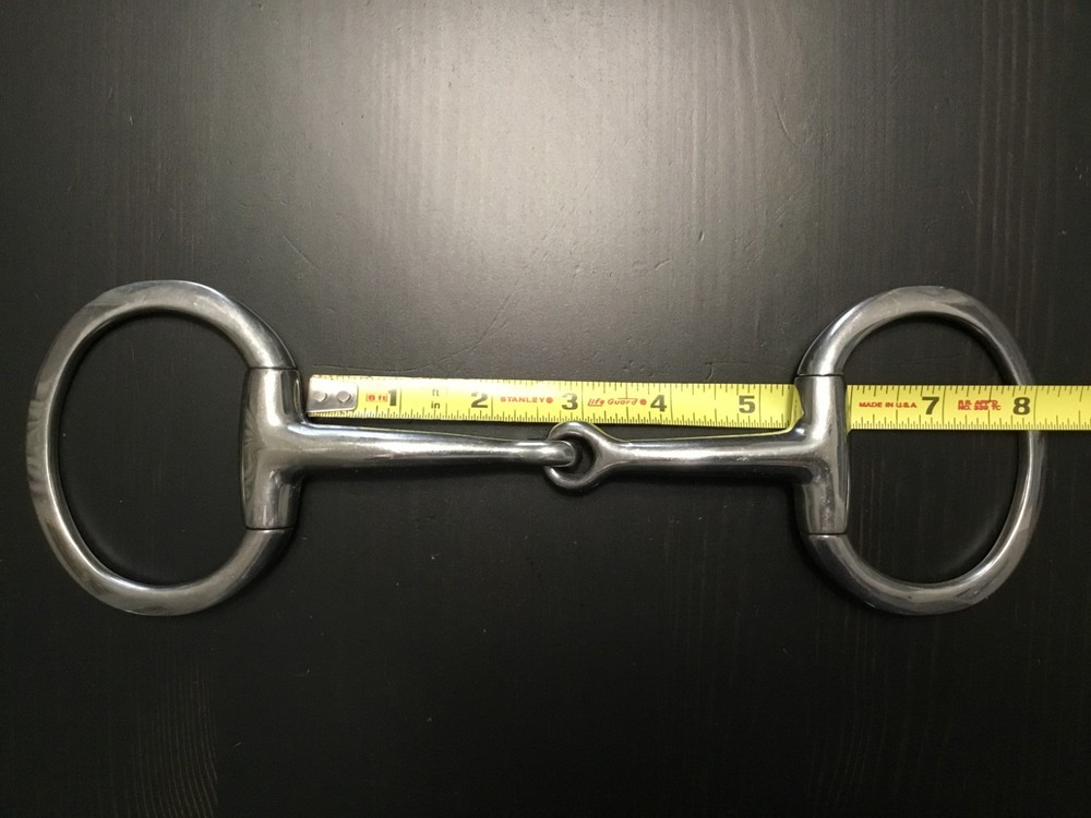 English Eggbutt Snaffle Bit