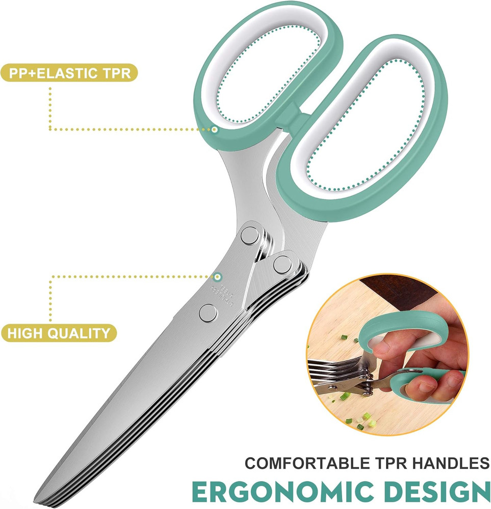 Fun Unique Kitchen Gadgets: Herb Scissors Set - Updated 2025 Cool Kitchen Tools