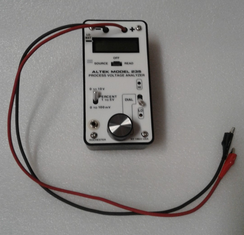 Altek Process Voltage Analyzer - Model 235 - Used