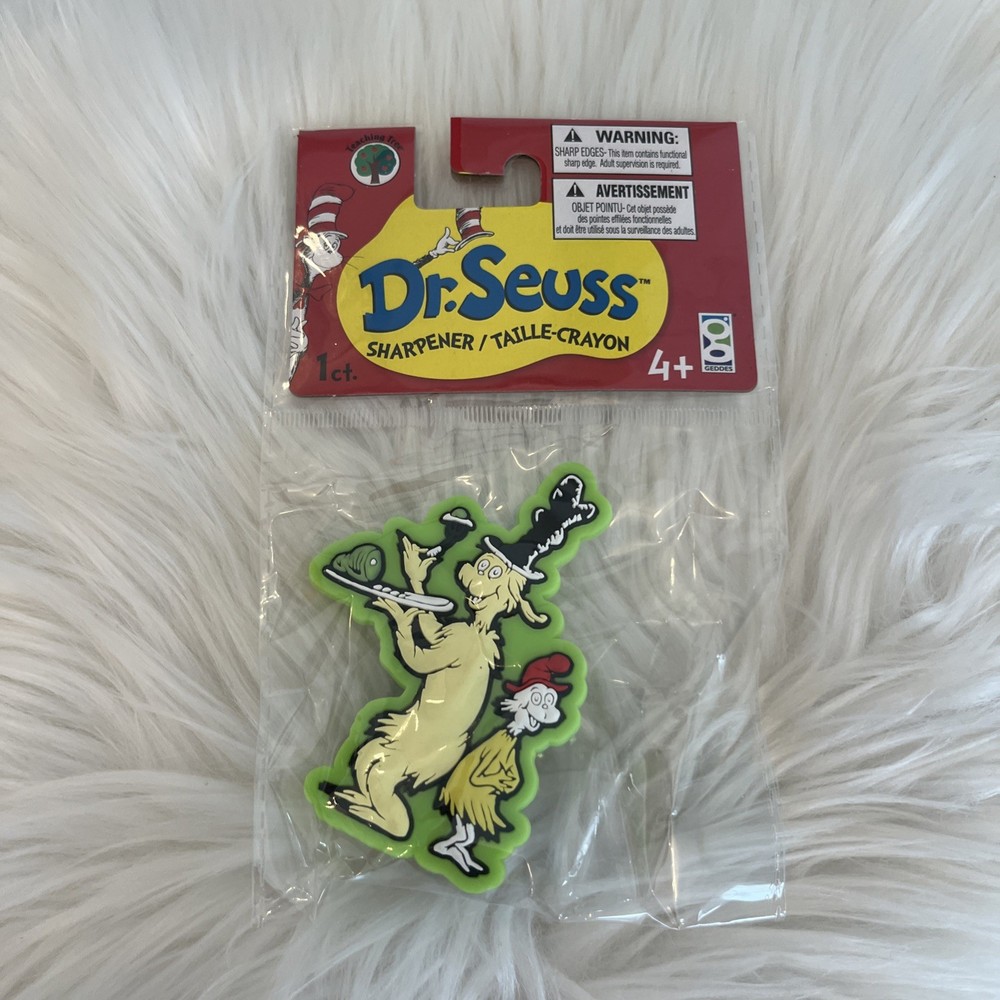 Dr Seuss Green Eggs And Ham PENCIL SHARPENER New.