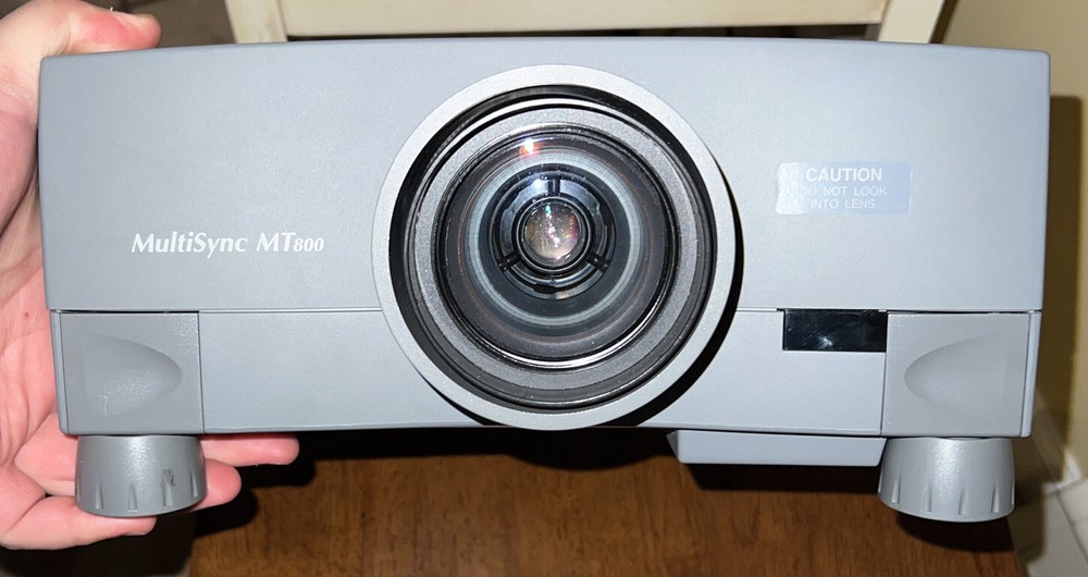 NEC MultiSync MT800 TFT LCD Projector Tested And Working! Read Desc!