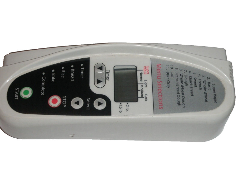 Control Panel + PCB for Regal Kitchen Pro Breadmaker Model K6745s only (#1)