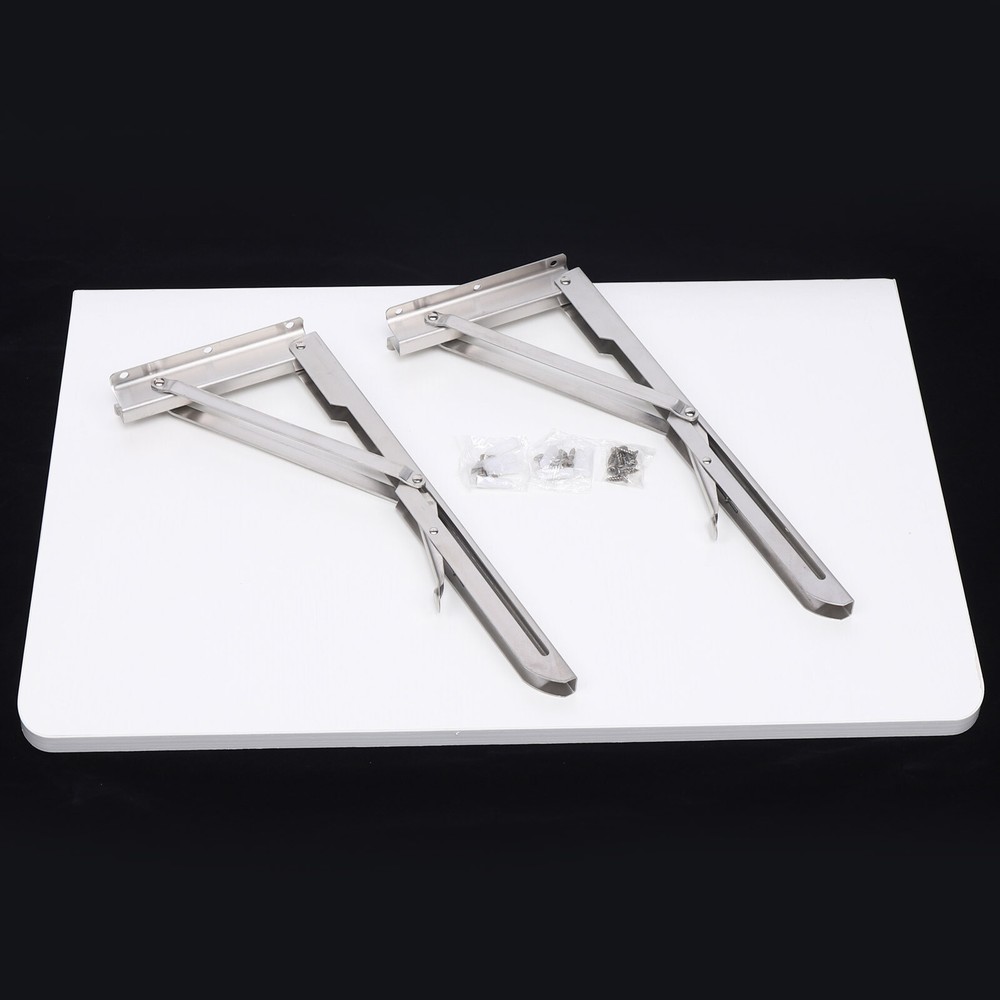 Wall Mounted Floating Desk Folding Murphy Desk Folding Table Space Saving White