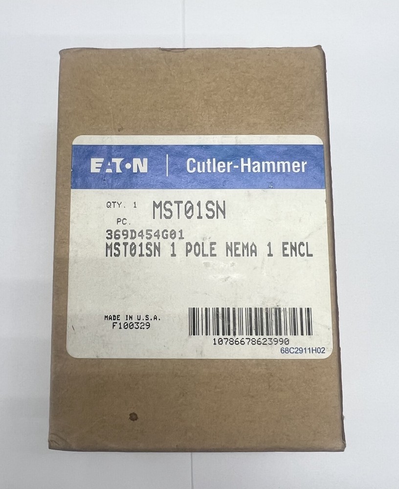 Cutler Hammer MST01SN Manual Starter