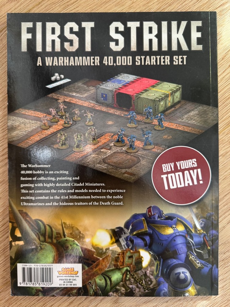 Getting started with Warhammer 40000 - Book