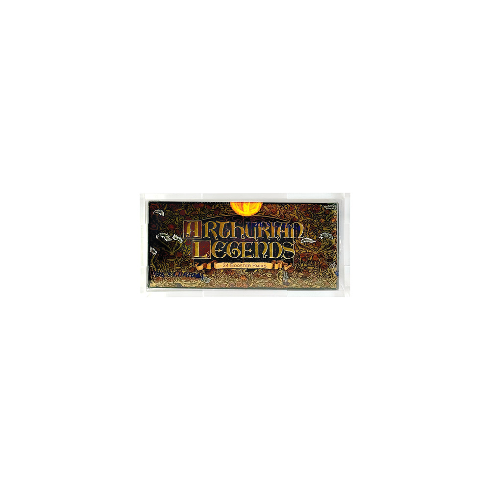Acrylic display case for Sorcery Contested Realm Arthurian Legends Booster Box