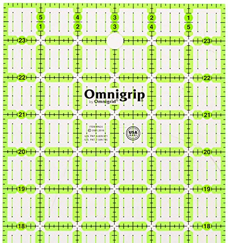Omnigrip 6" x 24" Non-Slip Rectangle Quilting Ruler