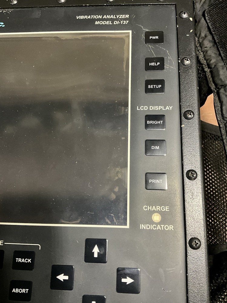 ACES SYSTEM DYNAMIC INSTRUMENTS VIBRATION ANALYZER DI-137 DOES NOT POWER ON