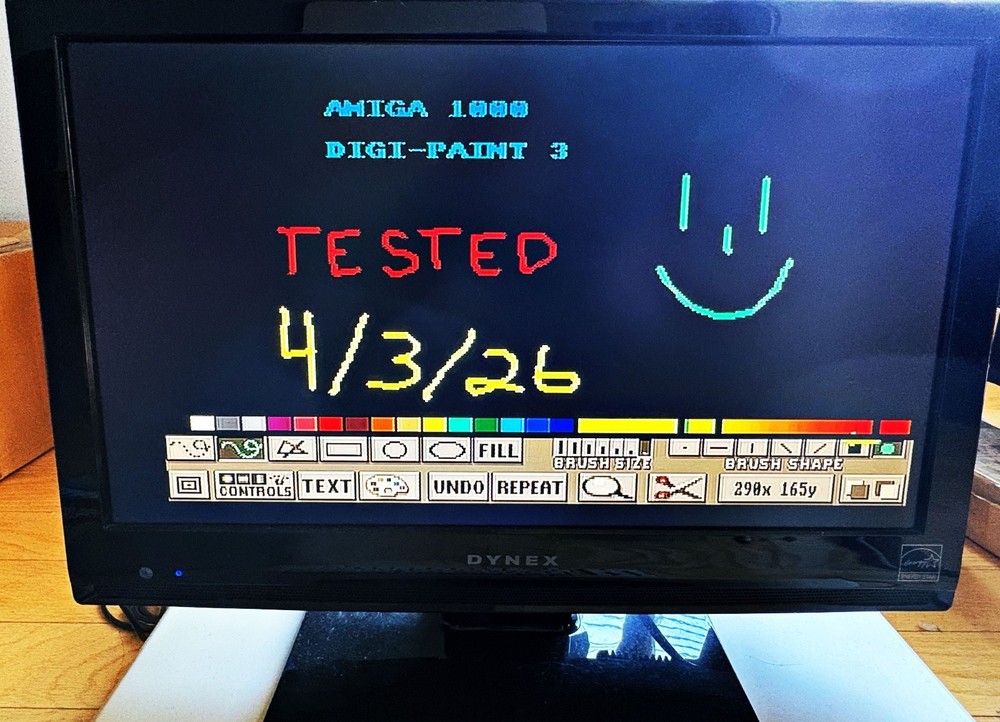 Commodore Amiga 1000 Computer W/ Mouse, Keyboard, Accessories, Software, & More!