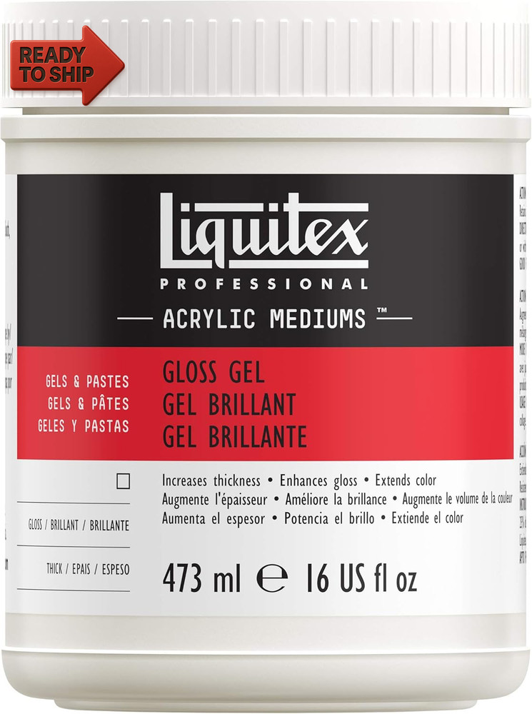 Professional Gloss Gel Medium, 473Ml (16-Oz)