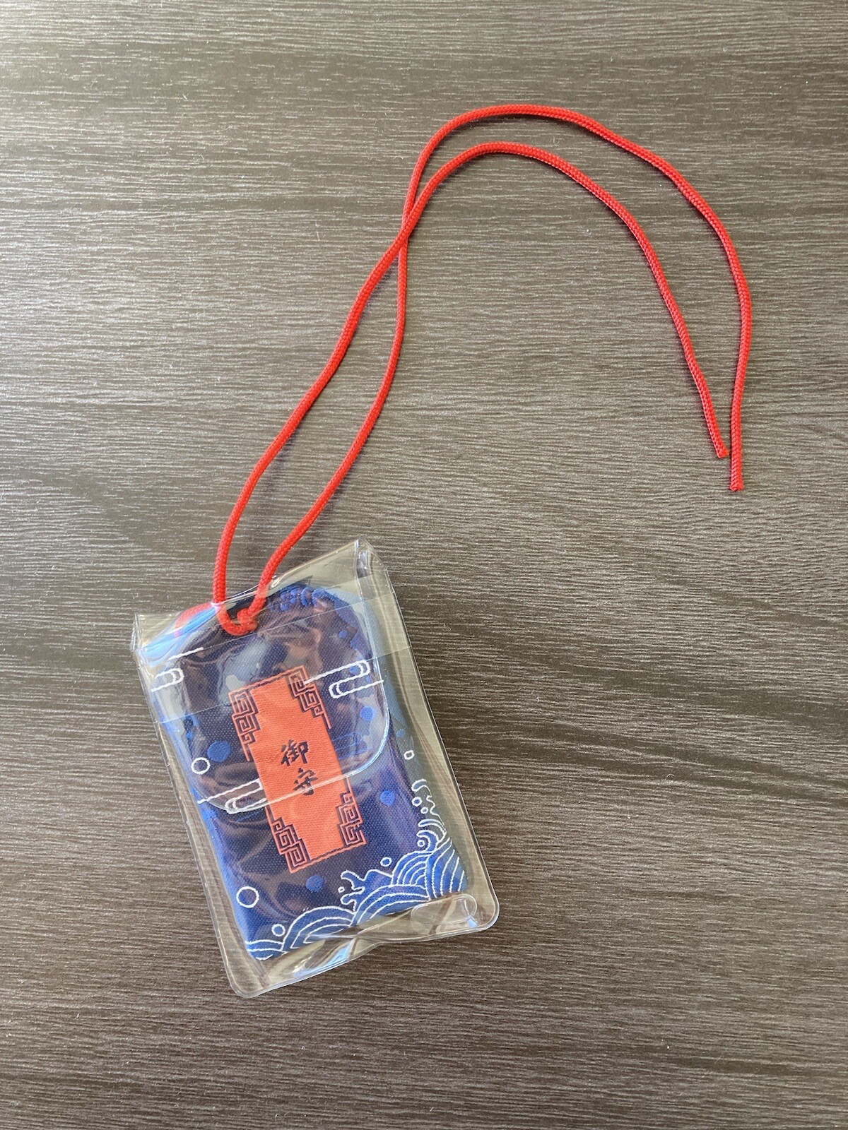 Omamori charm - Charm For Protection - Red - Koi Fish