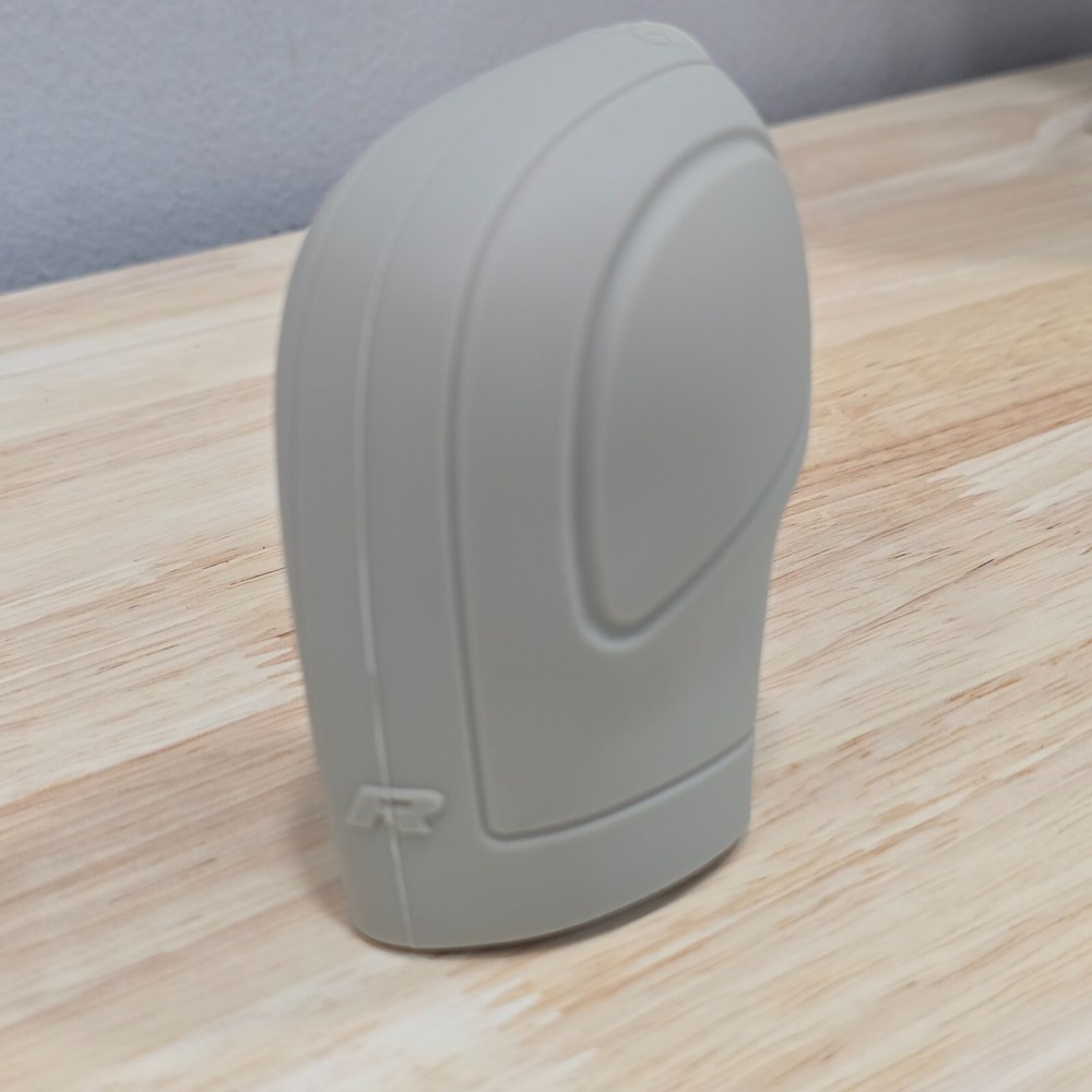 Silicone Automatic Gear Shift Knob Cover Protector Light Grey "Greige"