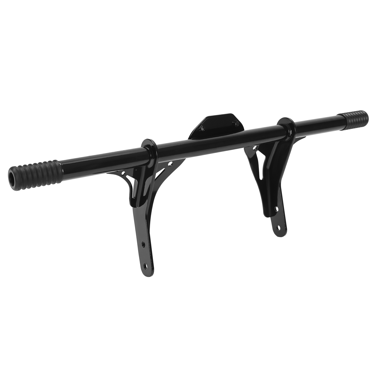 Black Front Crash Bar Protector For Harley Davidson Dyna 06-17 W/ Mid Control