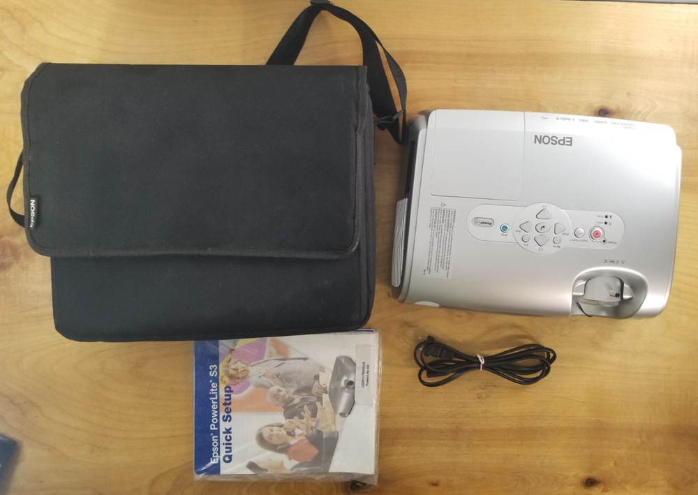 Epson PowerLite EMP-S3 LCD Desktop Projector