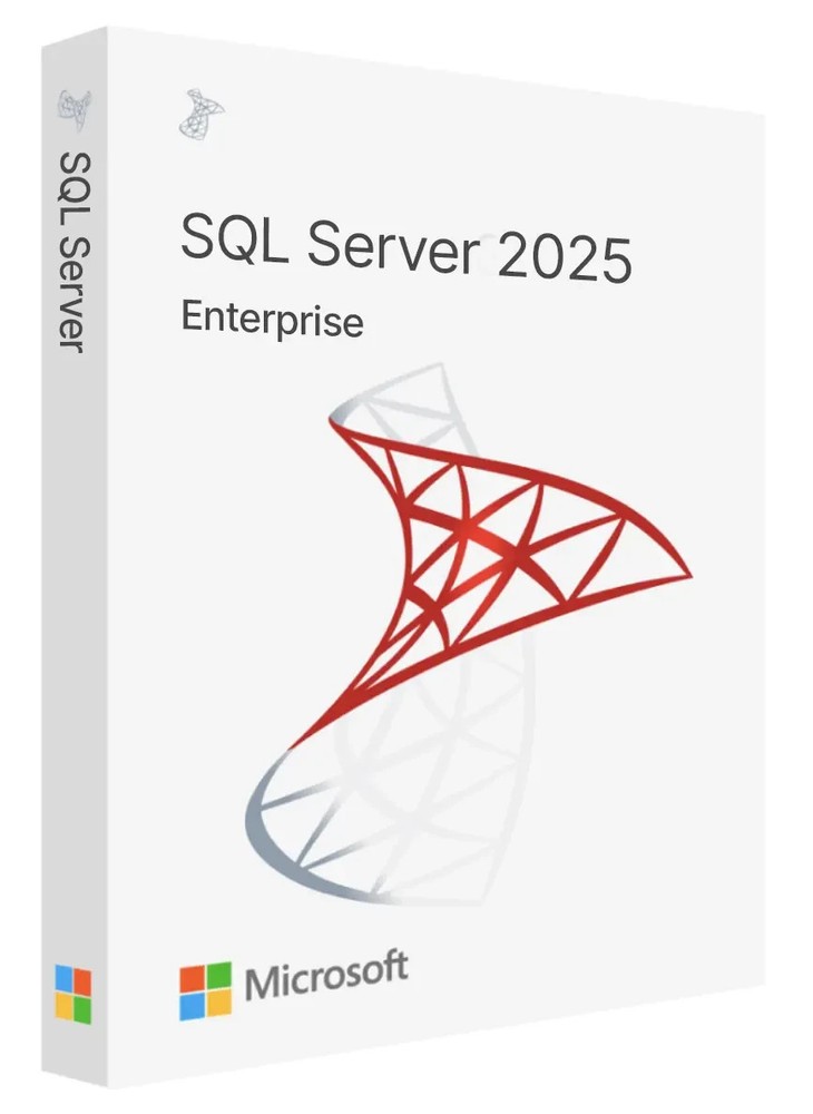 Microsoft SQL Server 2025 ENTERPRISE 40 Core Unlimited User CALs CoA Authentic