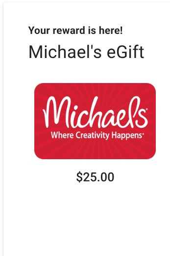 michaels e-gift card