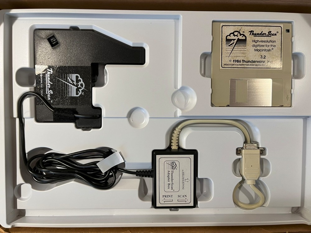 Boxed ThunderScan for ImageWriter, Opened but Never Used!