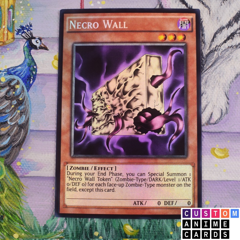 Necro Wall ANIME EFFECT HOLO card