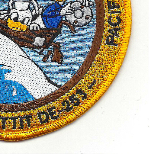 USS Pettit DE-253 USCG WWII Patch