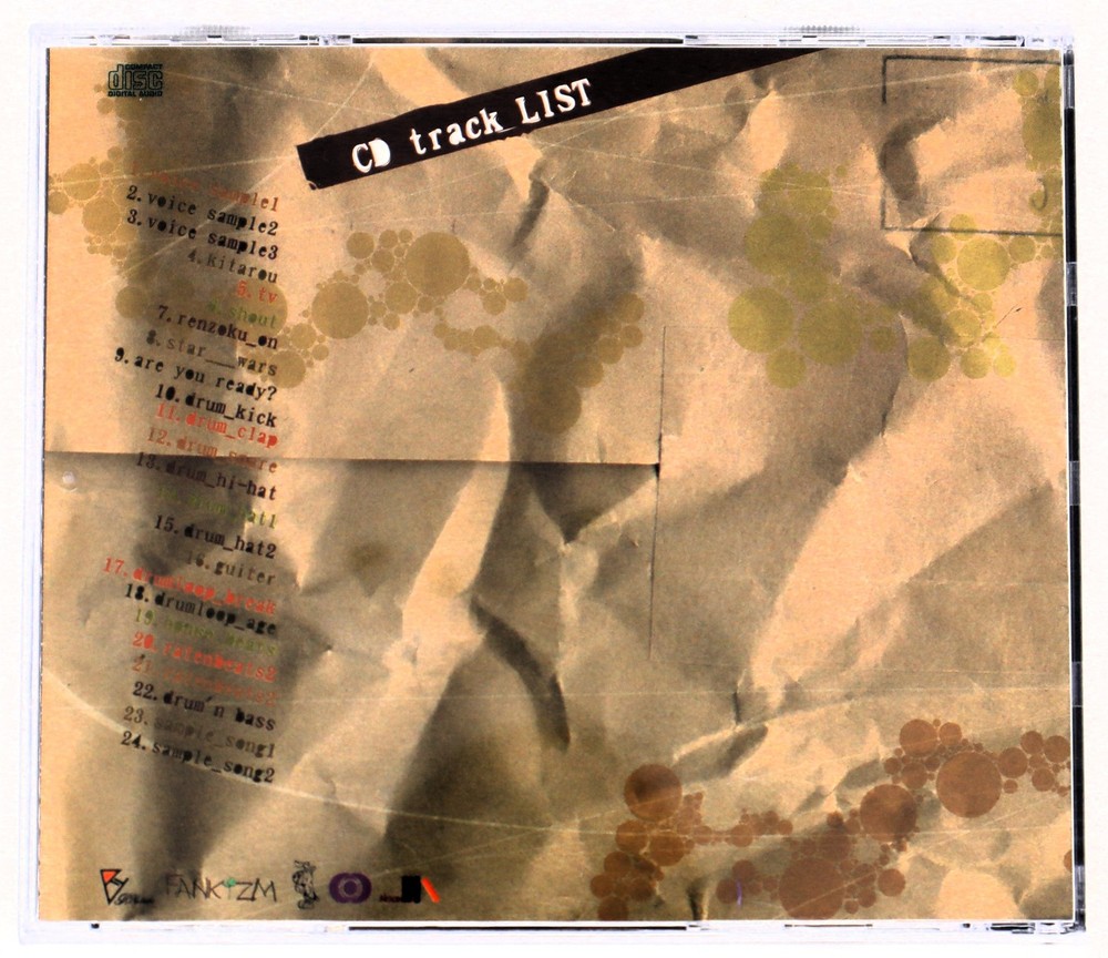 RY Studio Scratch Life Sample Library/Sound Library/Sampling CD 2000s