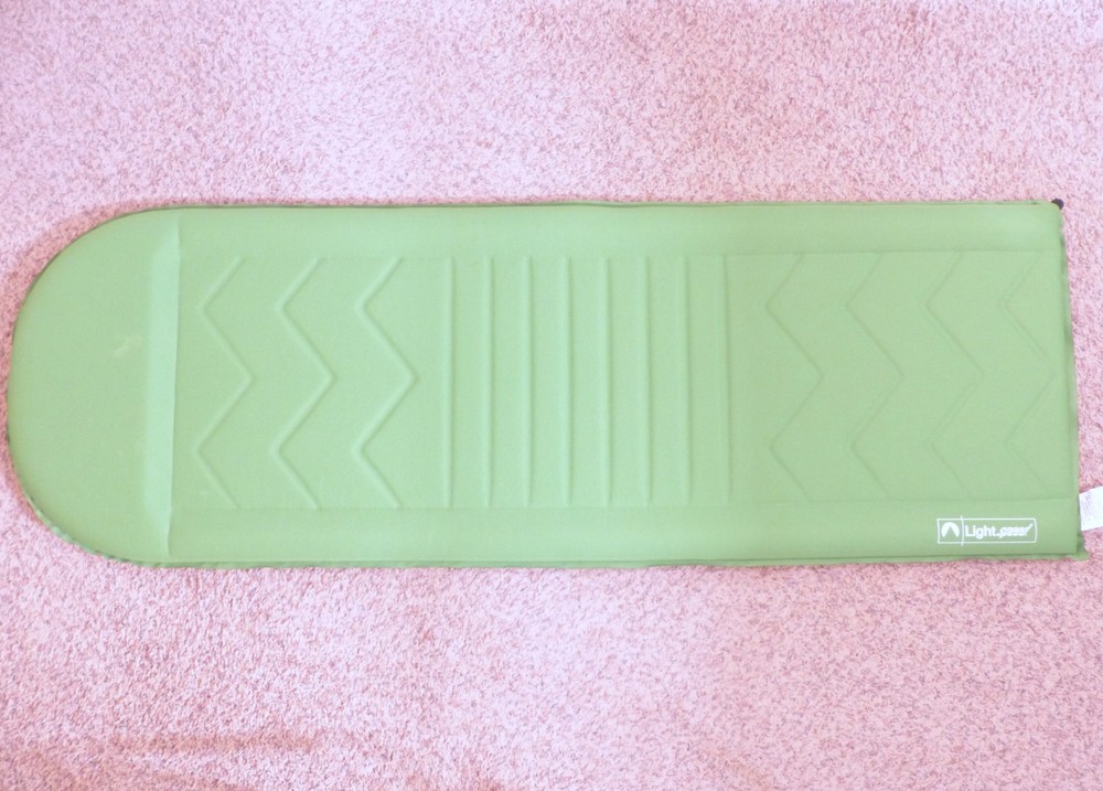 Light Speed FlexForm Green Regular Camping Sleeping Pad Air Mattress 25" x 75"