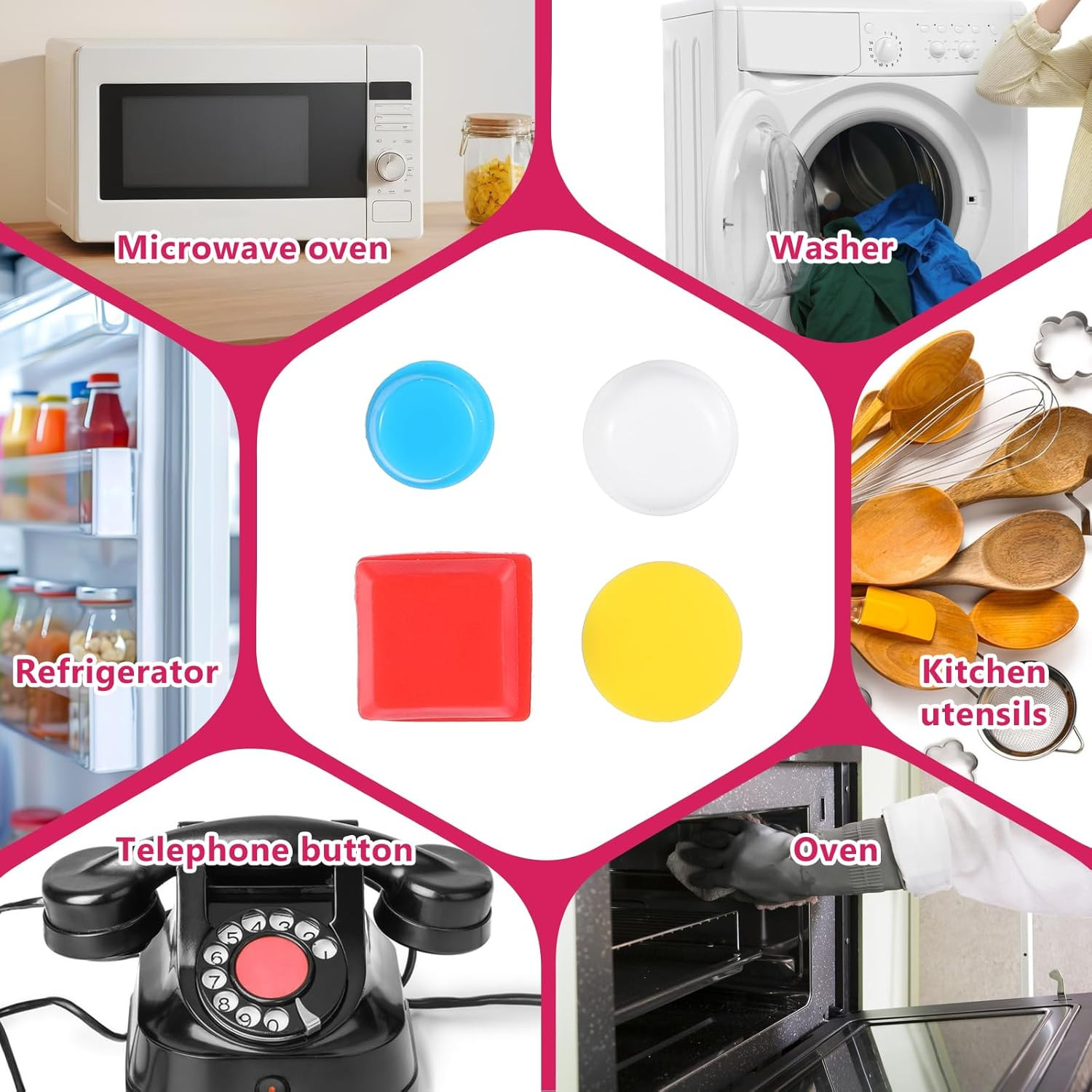 155Pcs Bump Dots for Visually Impaired, Low Vision Aids Braille Stickers Assorte