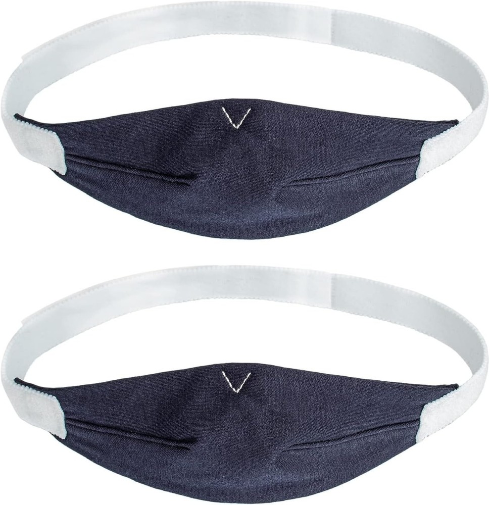 Ventilation Chin Strap 2 Pack - Comfortable Snore Solution for Better Sleep