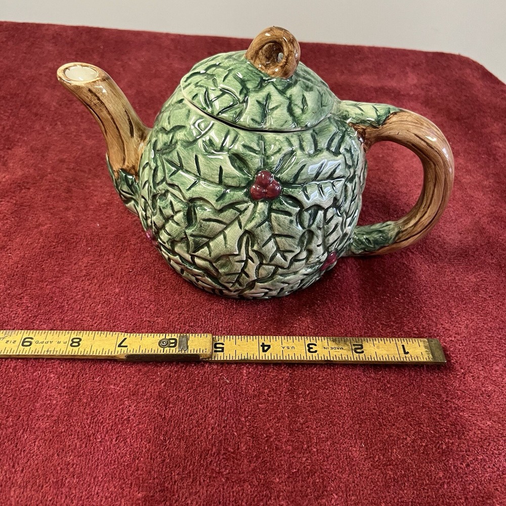 Christmas Holly Pitcher by Nantucket.