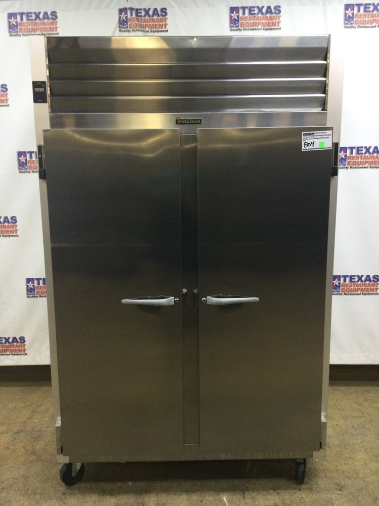 Traulsen G2201052” 2 Solid Door Freezer on Casters