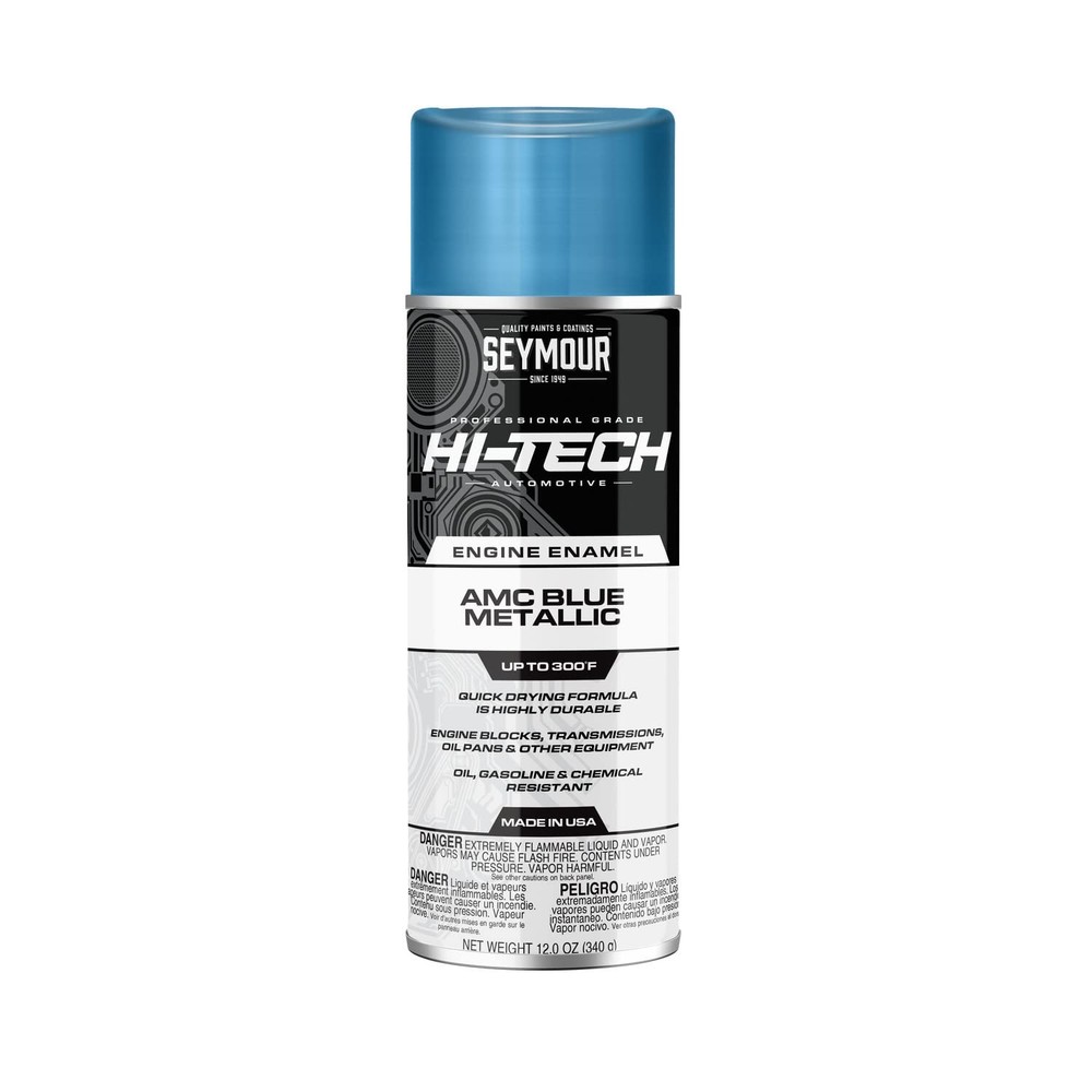 EN-66 Hi-Tech Engine Spray Paint, AMC Blue, High-Performance Coating, Durable