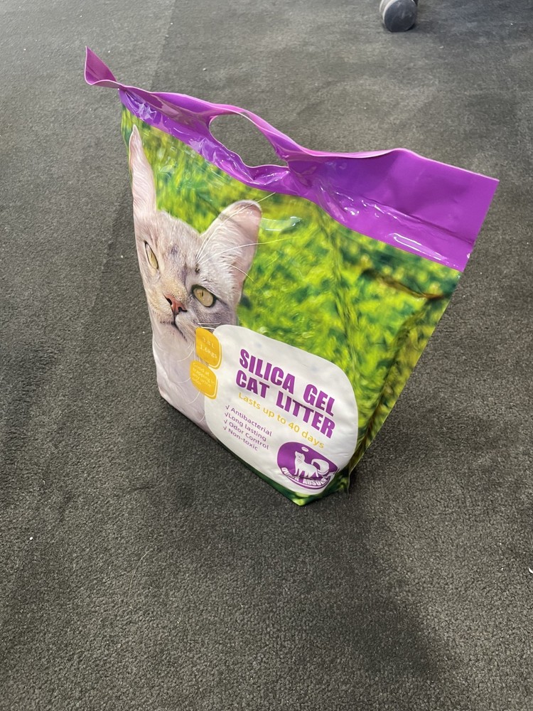 Silica Gel Cat Litter Quick Absorption 3.8L - 2 pack
