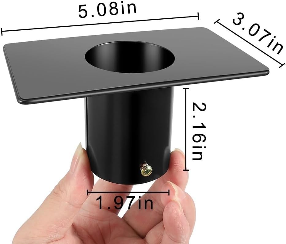 Efficient Rainwater Flow with Powder-Coated Metal Rain Chain Gutter Adapter