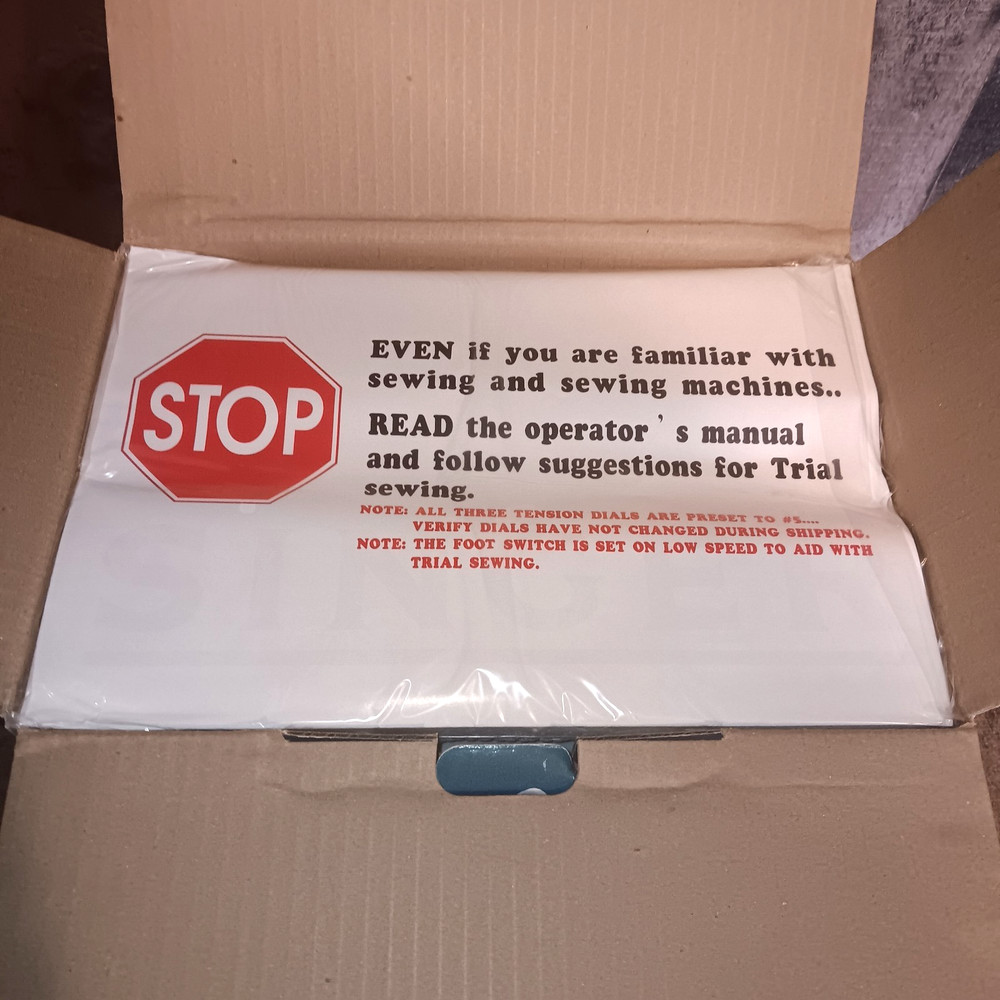 Singer Tiny Serger Overedging Sewing Machine TS380A New Open Box Please Read