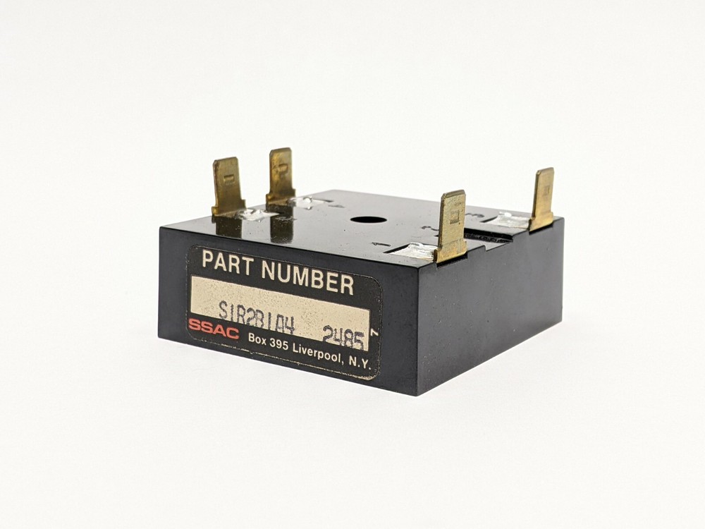 SSAC SIR2B1A4 2485 Solid State Timing Relay