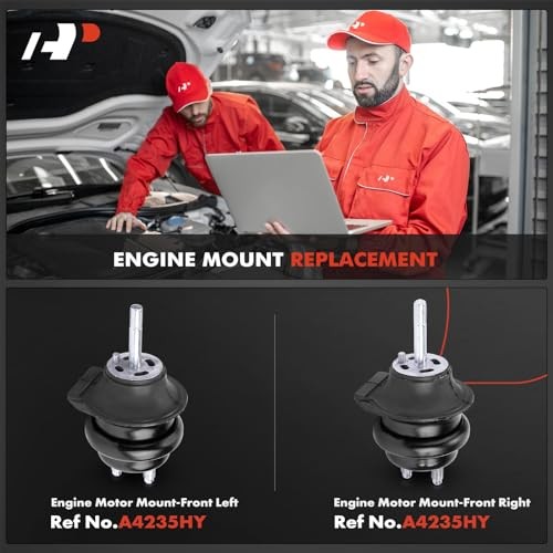 Front Left and Right Engine Motor Mount Kit Compatible with Lexus IS300 2001