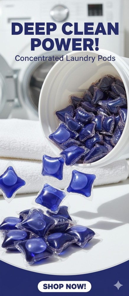 Blue Stain-Lifter Laundry PACs BULK Approx. 500 CT. Case