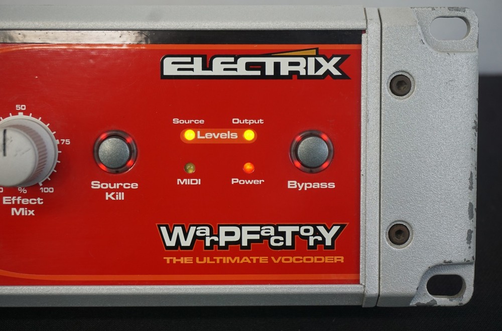 Electrix Warpfactory The Ultimate Vocoder 90's MIDI Vocal Synth Processor