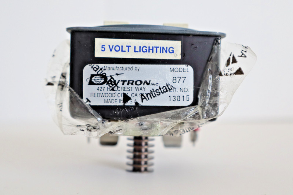 Davtron M877 (M877A-5V) Digital Clock Chronometer Indicator - Removed Working