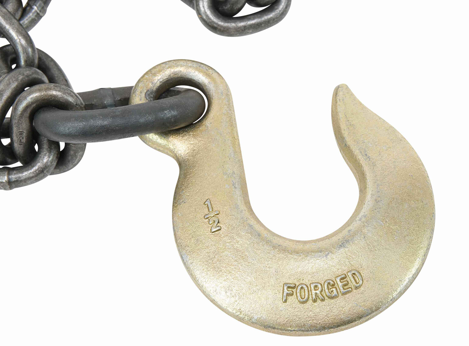 Ratchet Pro Binder w/ 3/8" Grab & 1/2" Sling Hook, & 2' G8 Chain & 1/2" Sling...