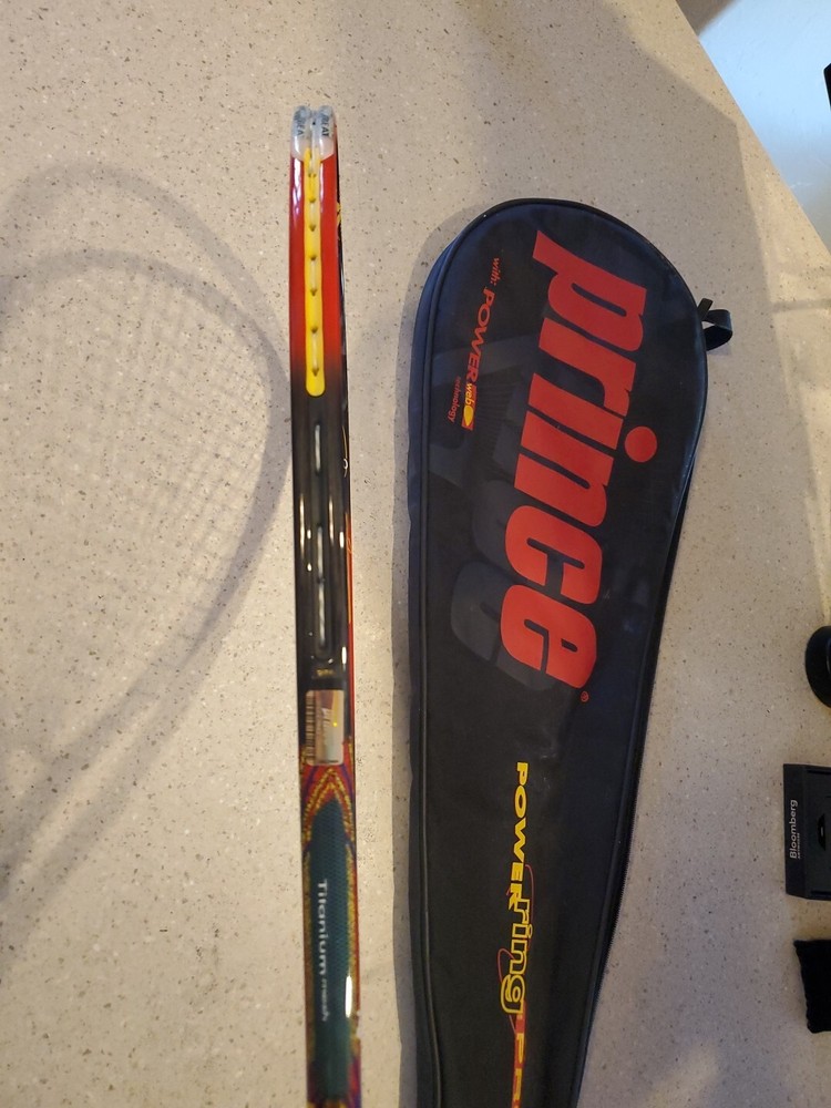 Prince Power Ring Pro Titanium Mesh Graphite Extreme