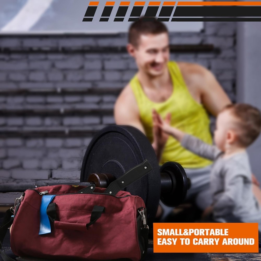Lightweight Deadlift Jack - Effortless 660LB Loading with Anti-Slip Base
