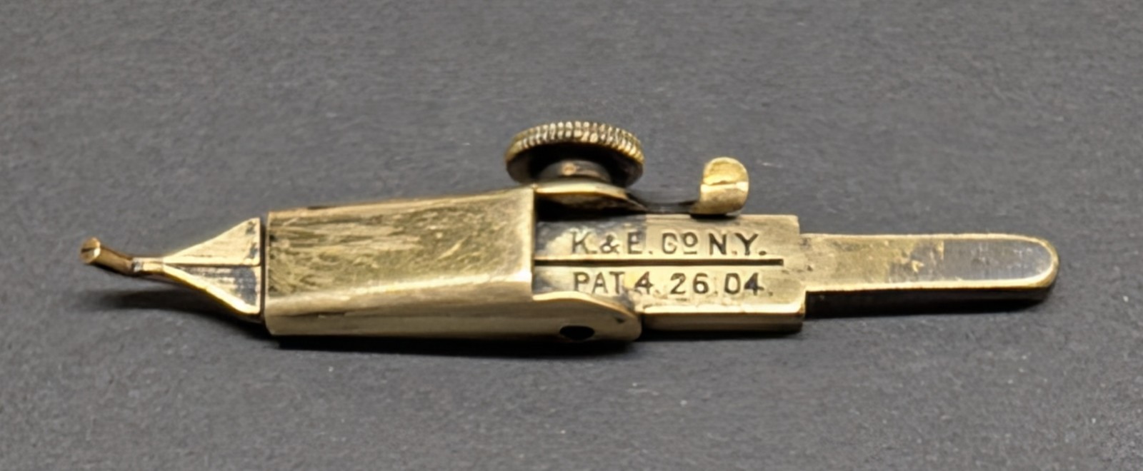 Keuffel Esser No 3224 Payzant Lettering Pen Size 3 Freehand 1904 PAT