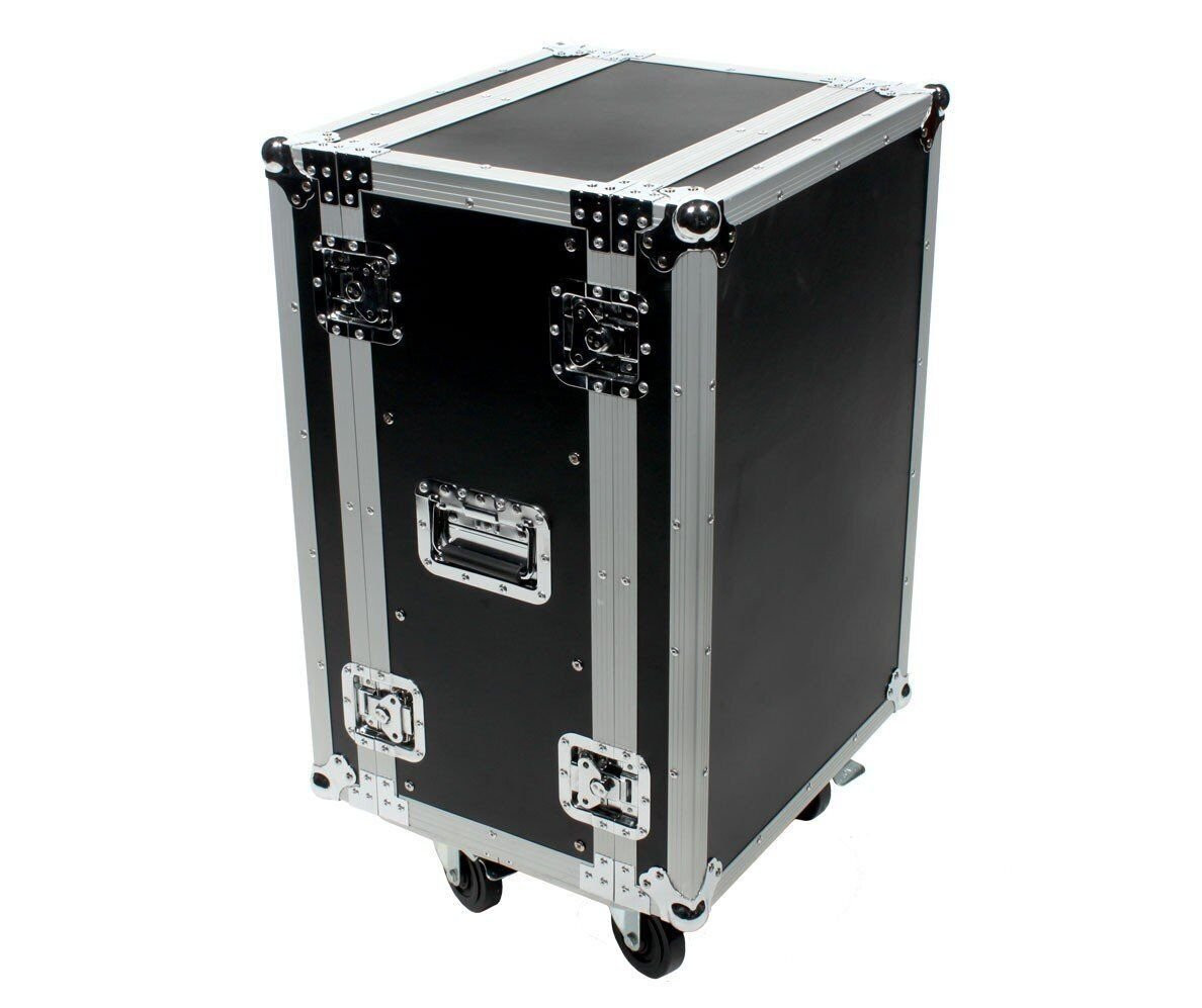 OSP Cases | ATA Road Case | 16-Space Effects Rack | 12" Deep | RC16U-12