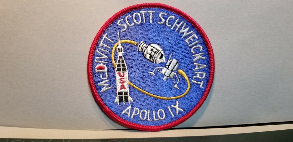 APOLLO 9 MISSION PATCH (McDIVITT-SCOTT-SCHWEICKART)