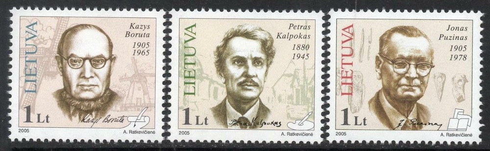 LITHUANIA MNH 2005 Anniversaries